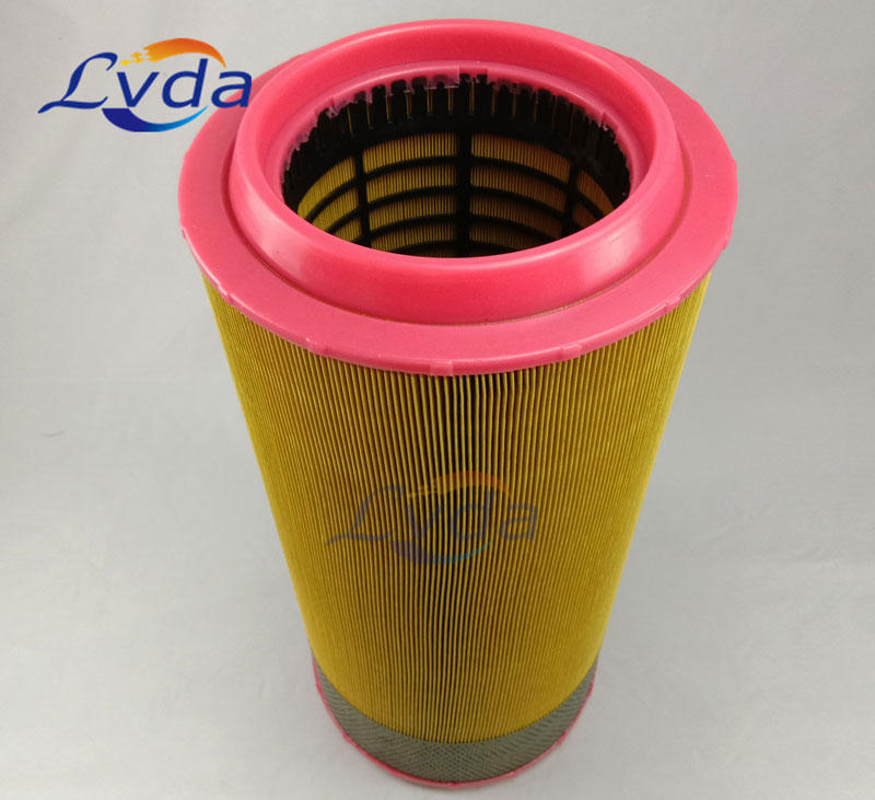 23487457空氣濾芯安裝在空壓機的空氣進口處，用于濾除空氣源中的塵埃沙粒、水分、油霧等雜質，保障氣源的清潔度，同時提高油氣分離濾芯、機油濾芯及潤滑油的使用壽命，保障空壓機系統的安全高效運行。